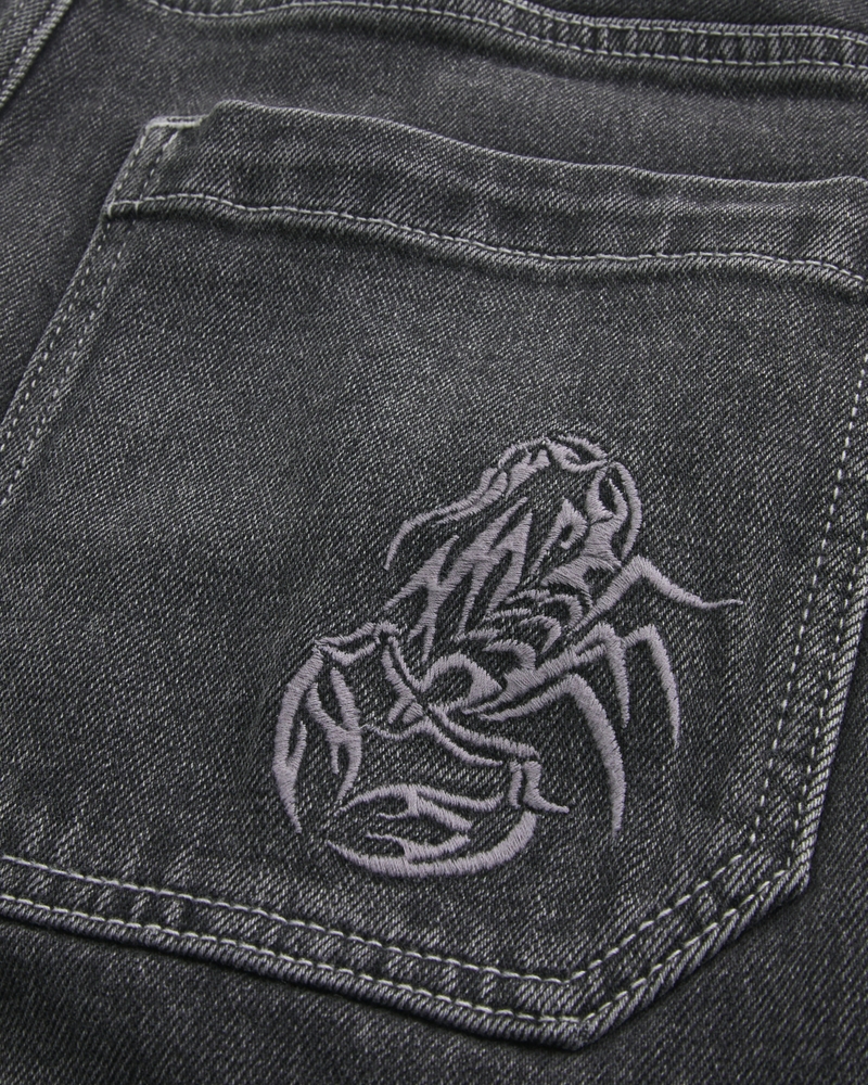 Baggy Denim Shorts