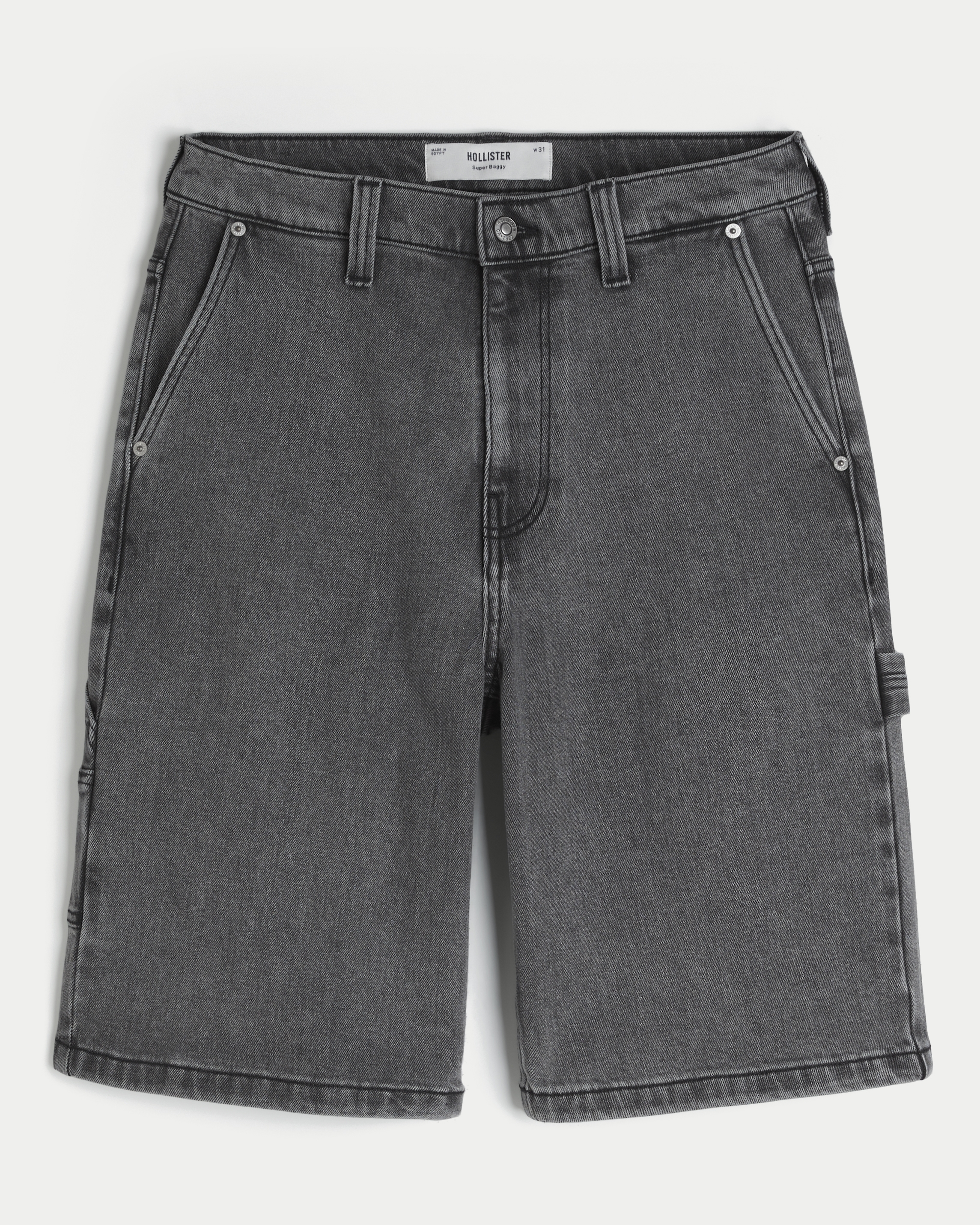 Super Baggy Denim Painter Shorts