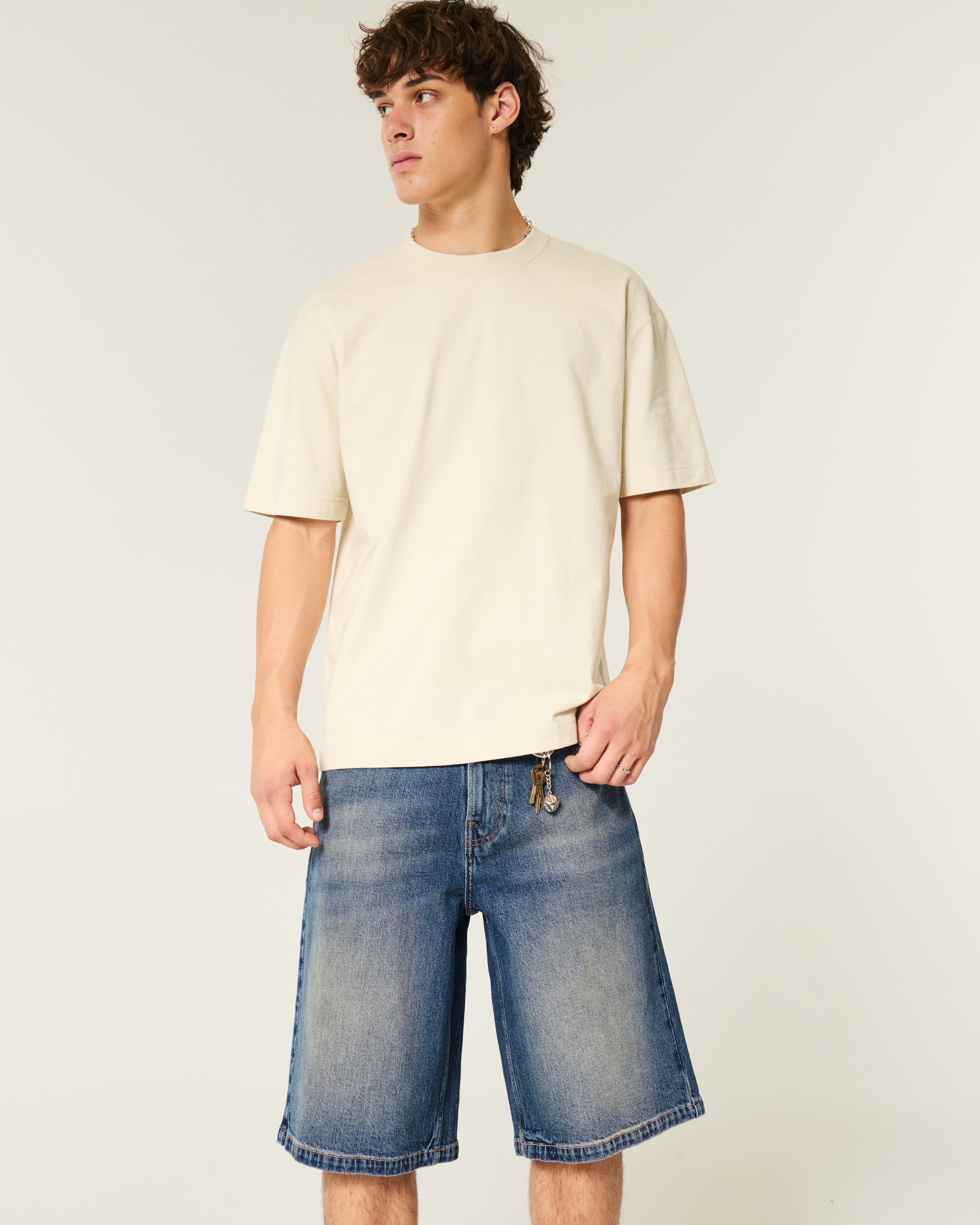 Super Baggy Denim Shorts