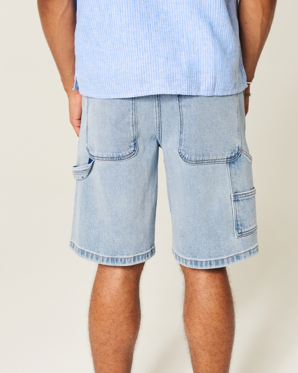 Men's Baggy Denim Painter Shorts | Men's Clearance | HollisterCo.com