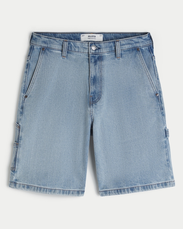 Men's Baggy Denim Painter Shorts | Men's Clearance | HollisterCo.com