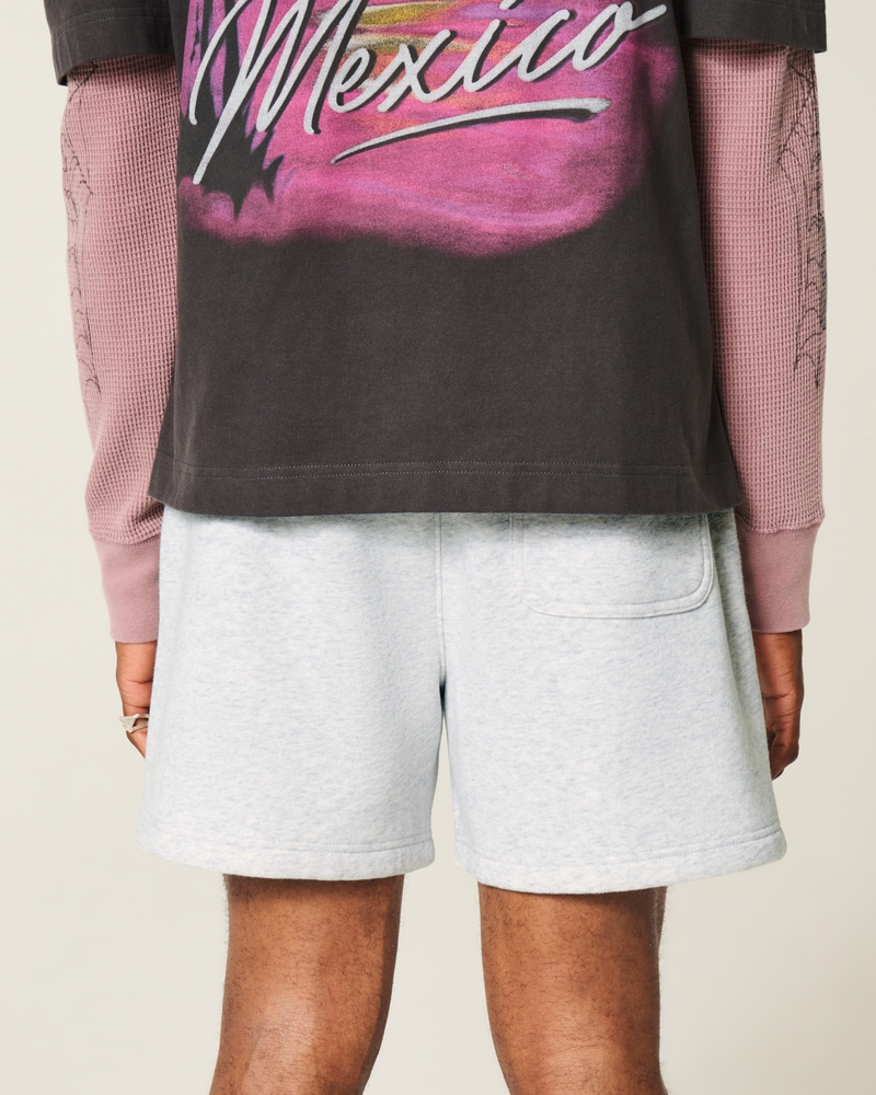 Mid-Thigh Fleece Shorts