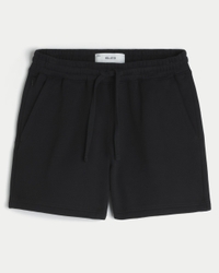 Mid-Thigh Fleece Shorts