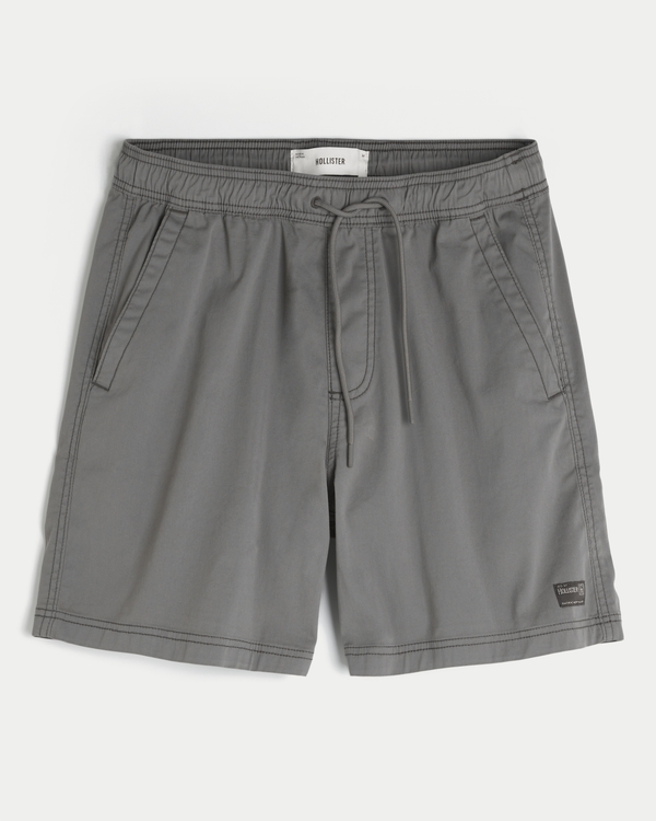 Baggy Festival Shorts, Dark Gray view 1