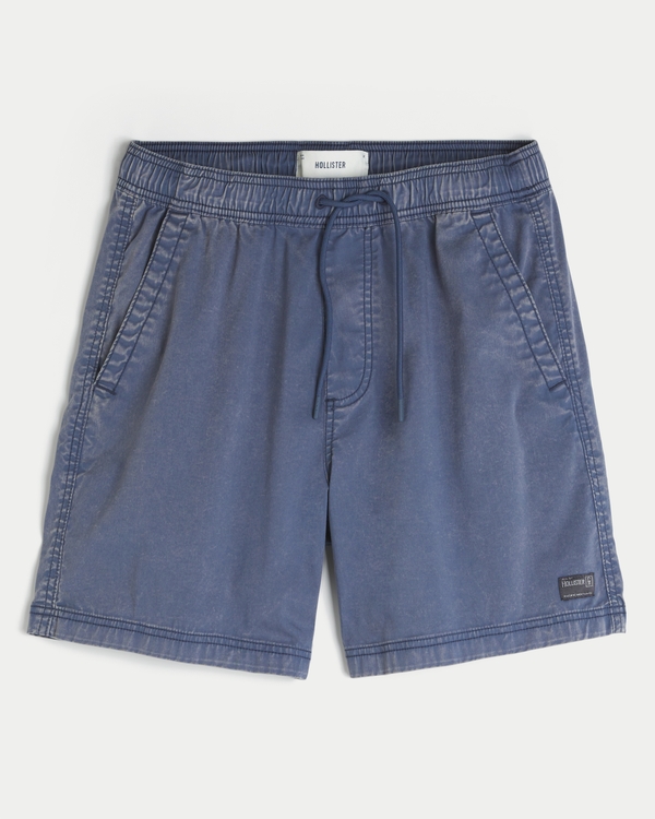 Baggy Festival Shorts, Washed Navy view 1