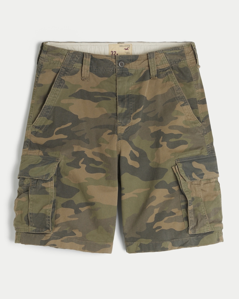 Camo Baggy Cargo Shorts