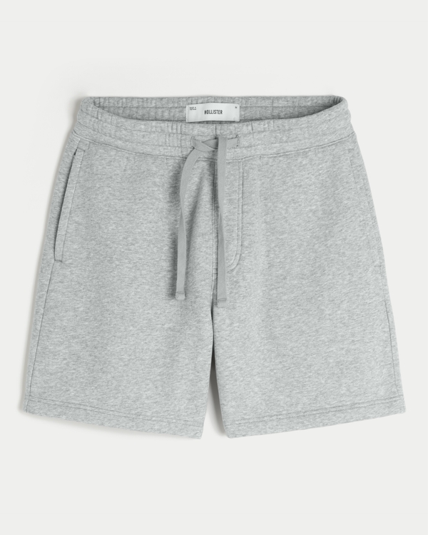 Above-the-Knee Baggy Fleece Shorts