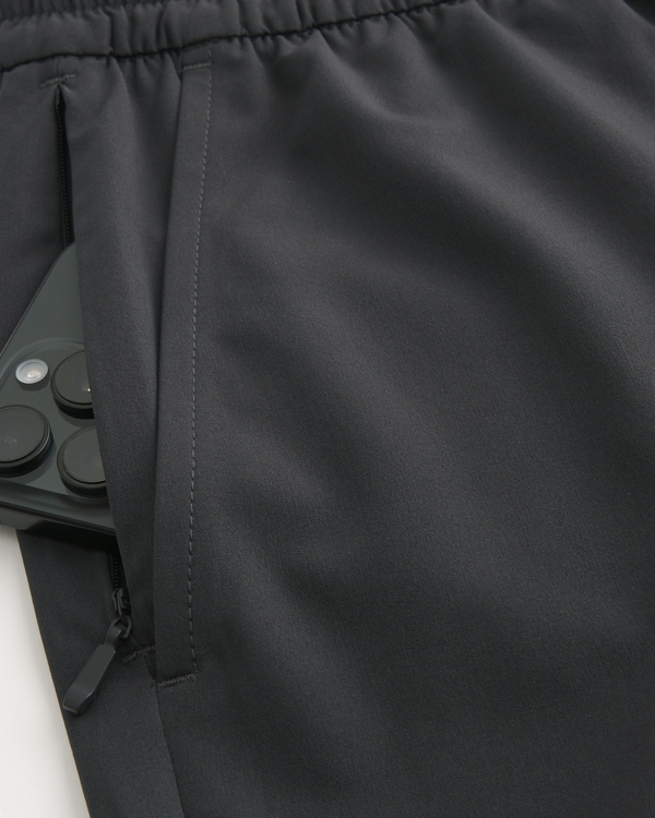 Mid-Thigh Hybrid Active Los Angeles Graphic Shorts