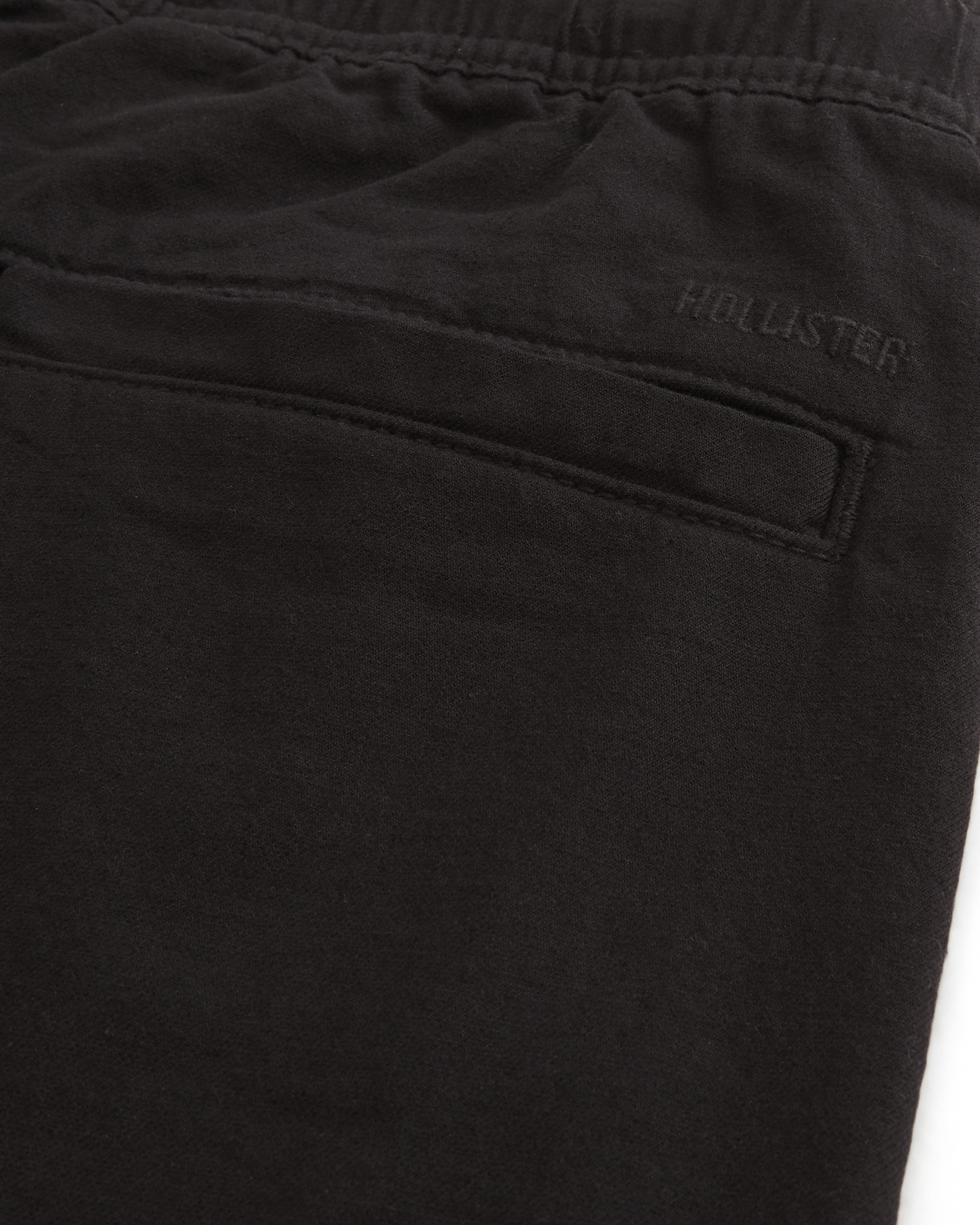 Mid-Thigh Linen-Blend Pull-On Shorts