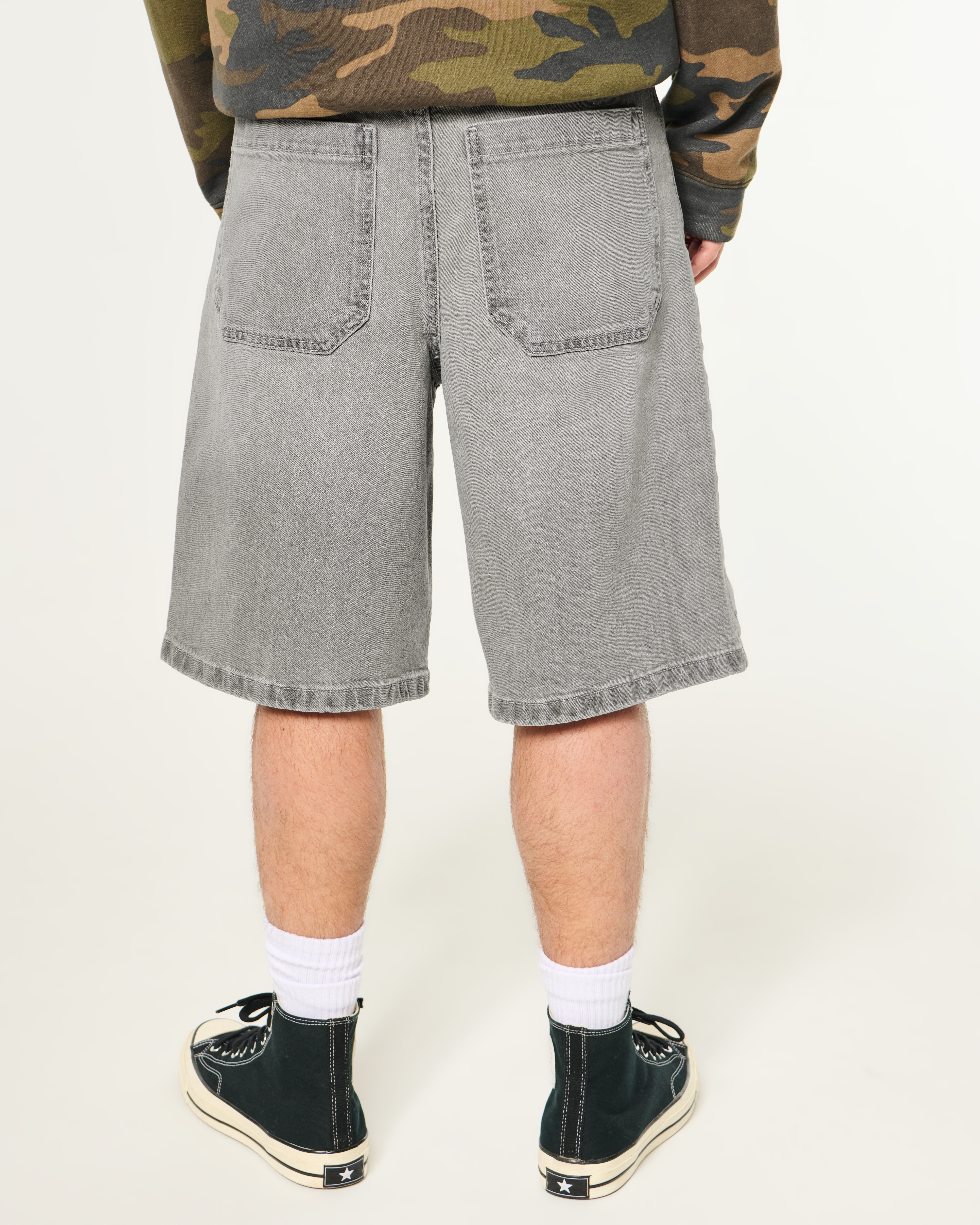 Hollister Super Baggy Jean Shorts | Liberty Center