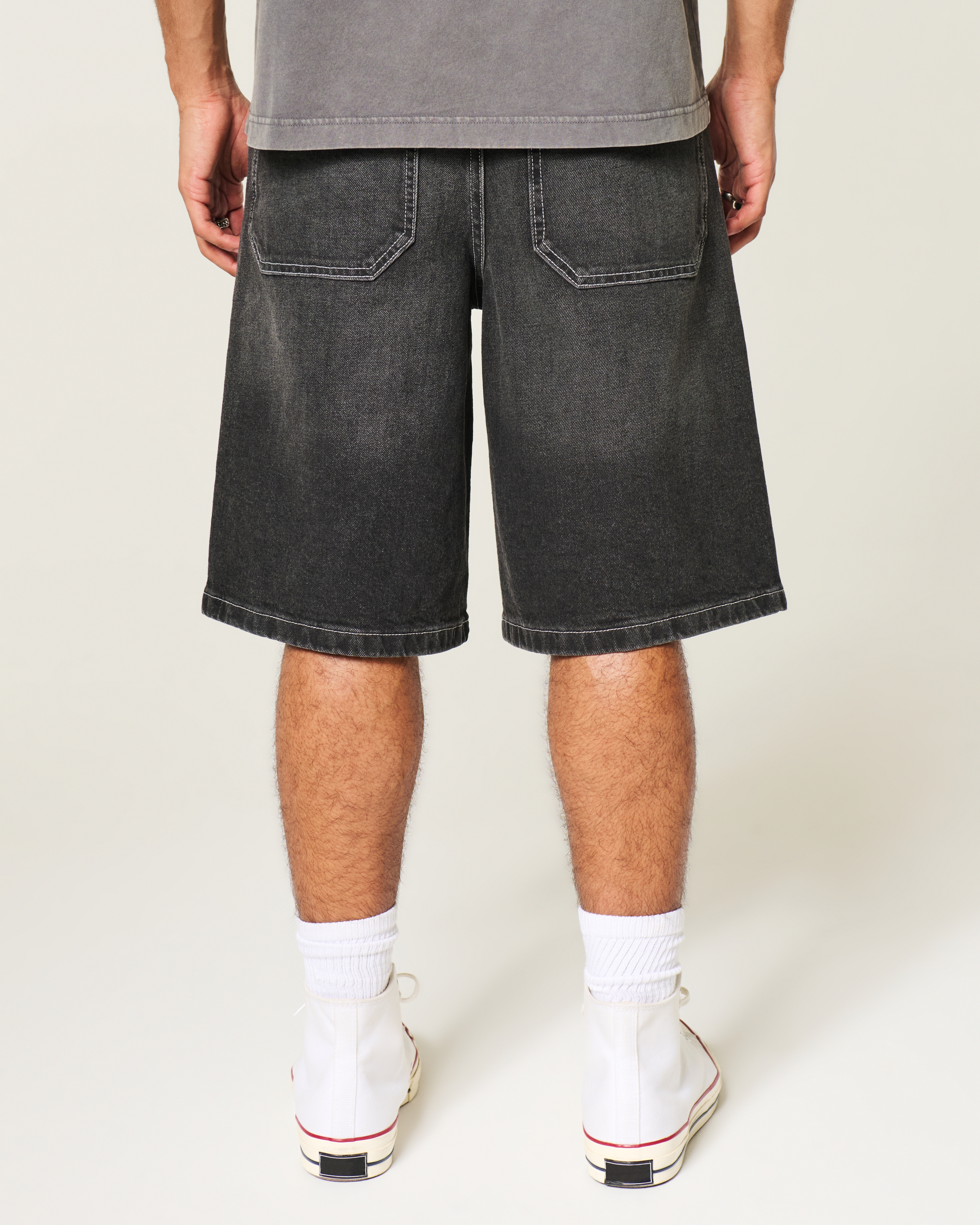 Hollister Super Baggy Jean Shorts at Foxvalley Mall in Aurora, IL