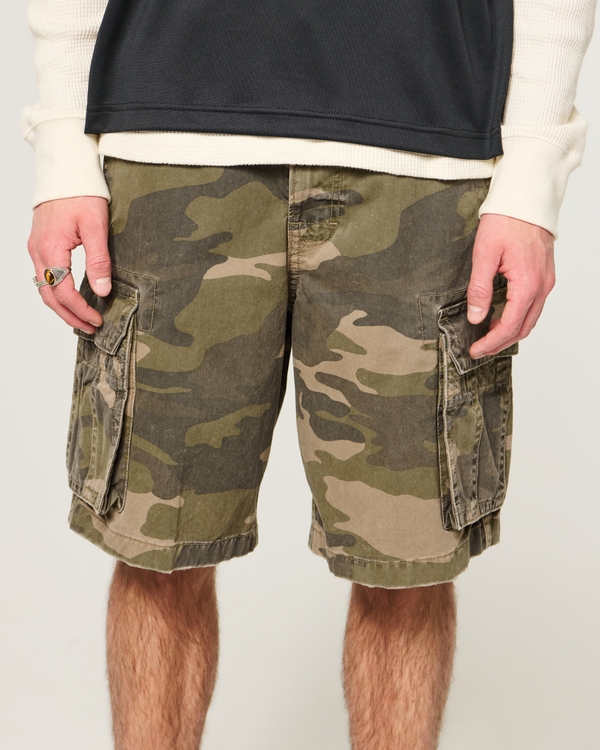 Camo Baggy Cargo Shorts, Camo view 2