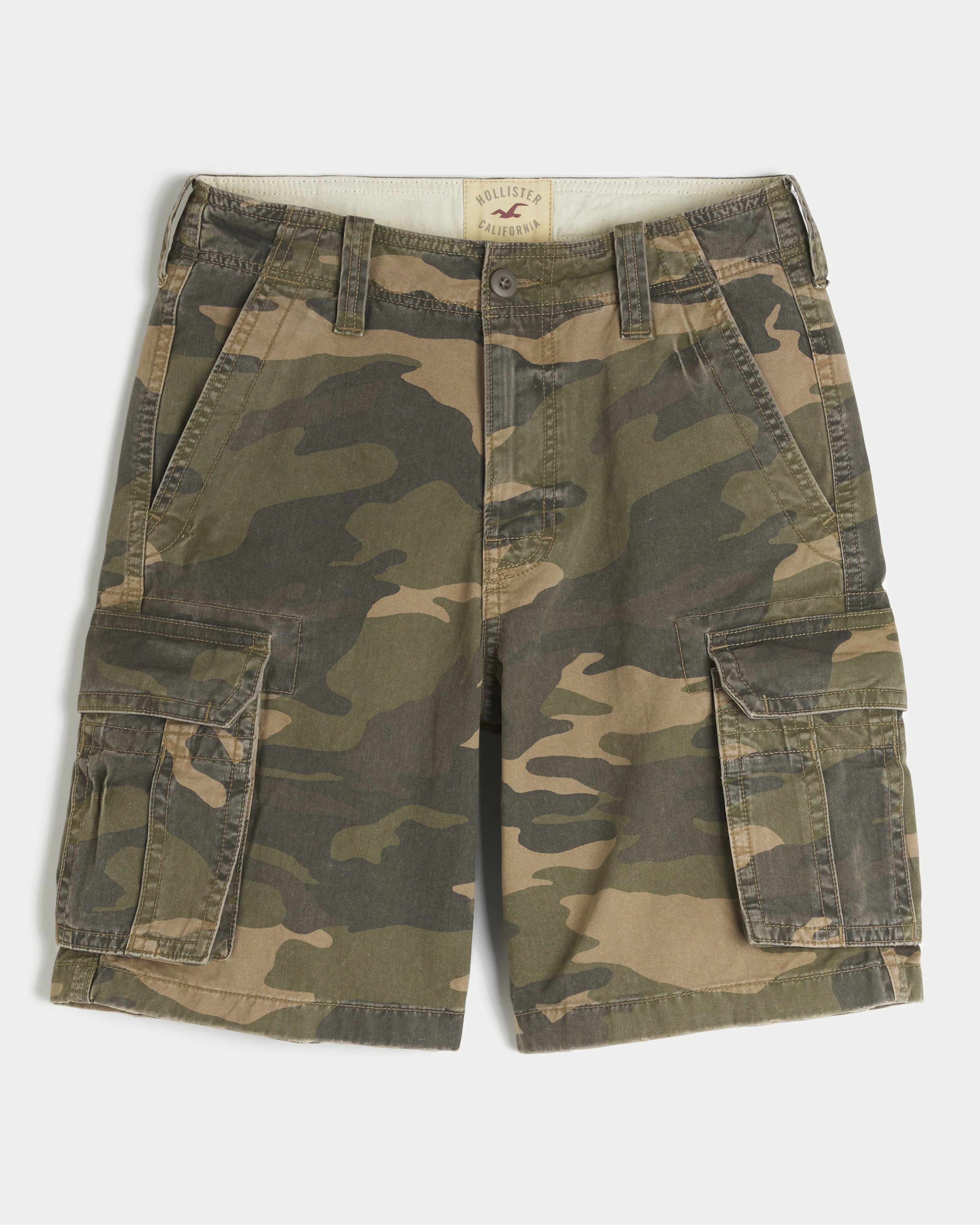 Camo Baggy Cargo Shorts