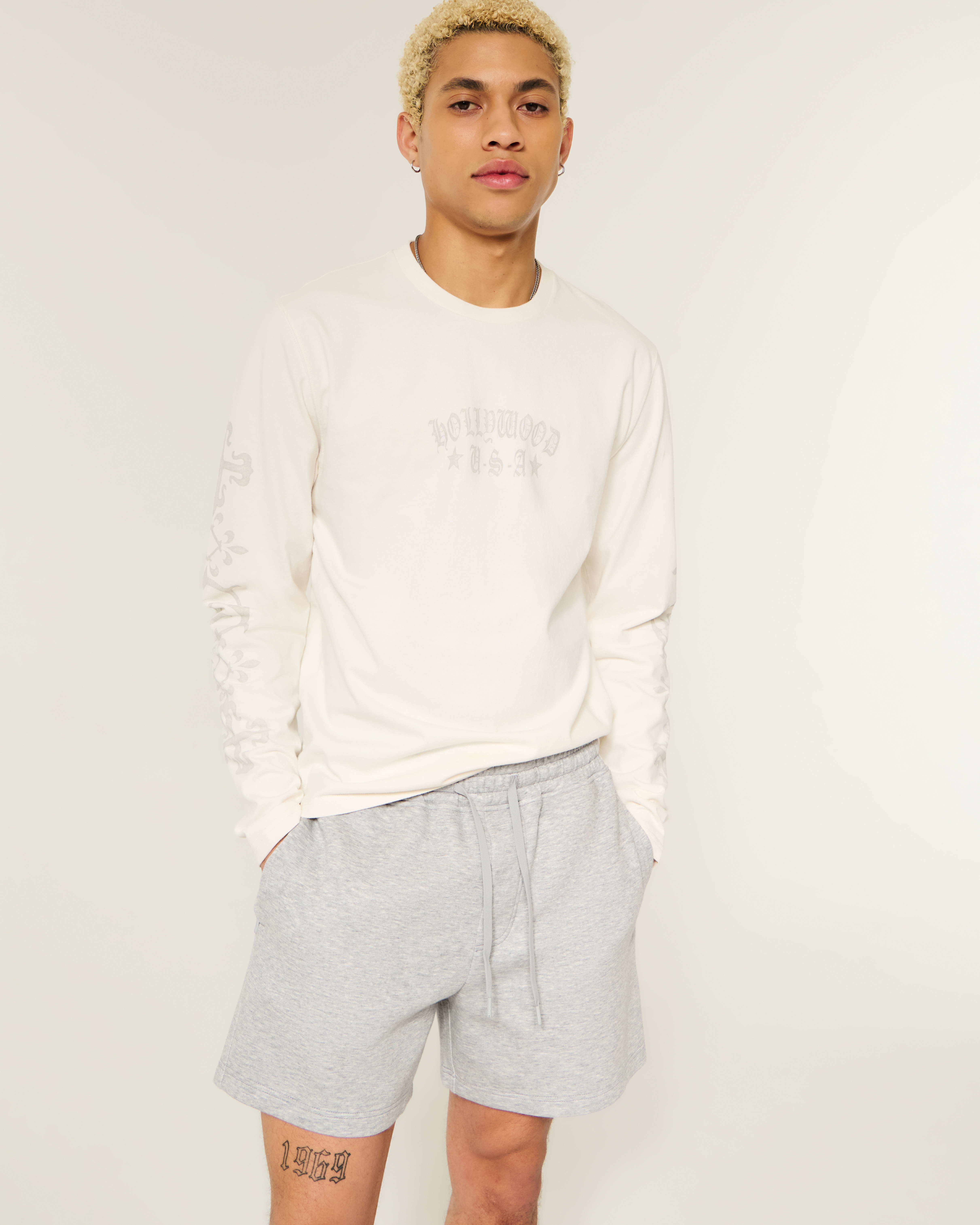 Mid-Thigh Everyday Cooling Fleece Shorts