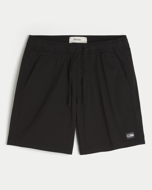 Pull-On Shorts, Black view 1