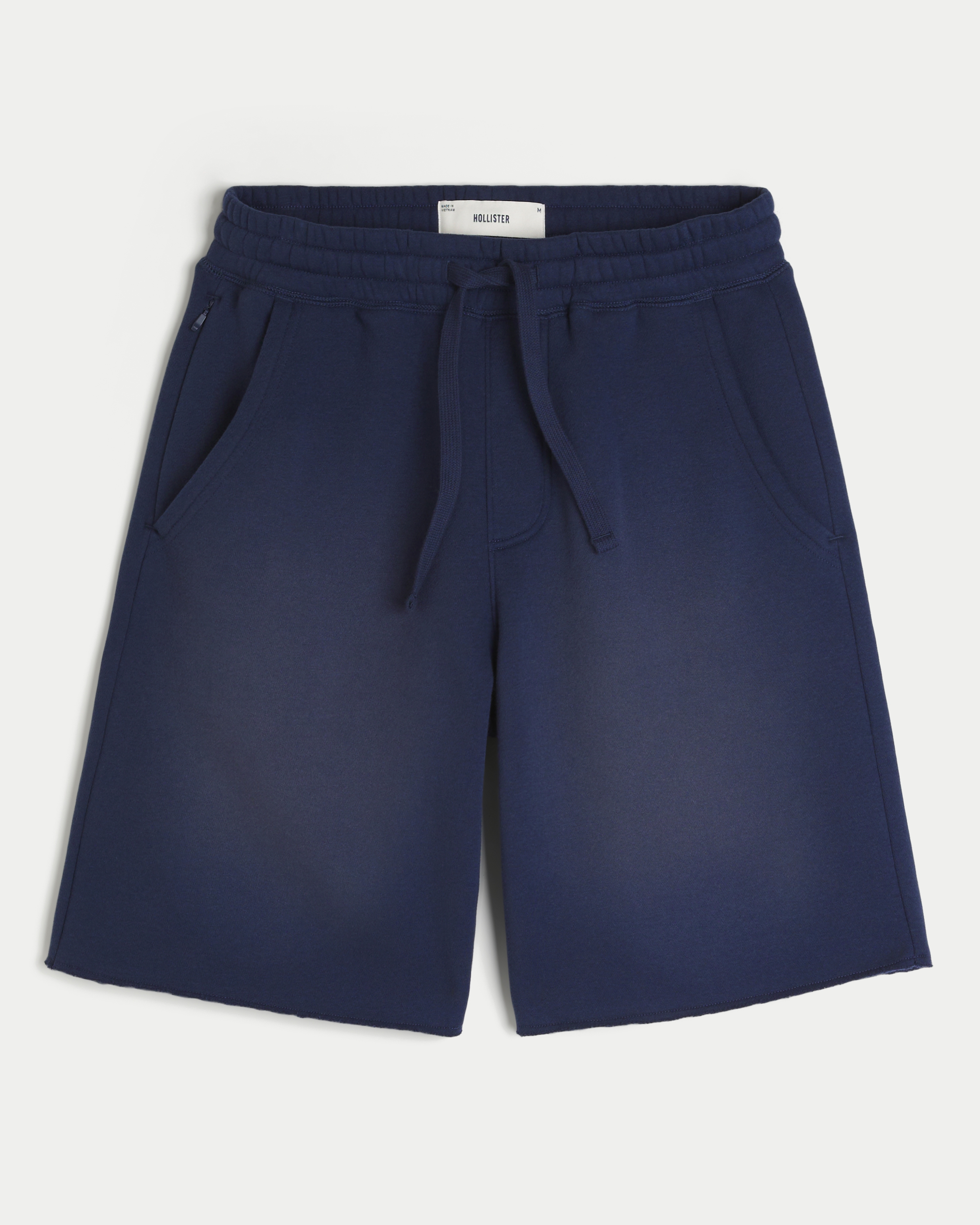 Hollister Feel Good Below-the-Knee Thigh Blast Baggy Fleece Shorts