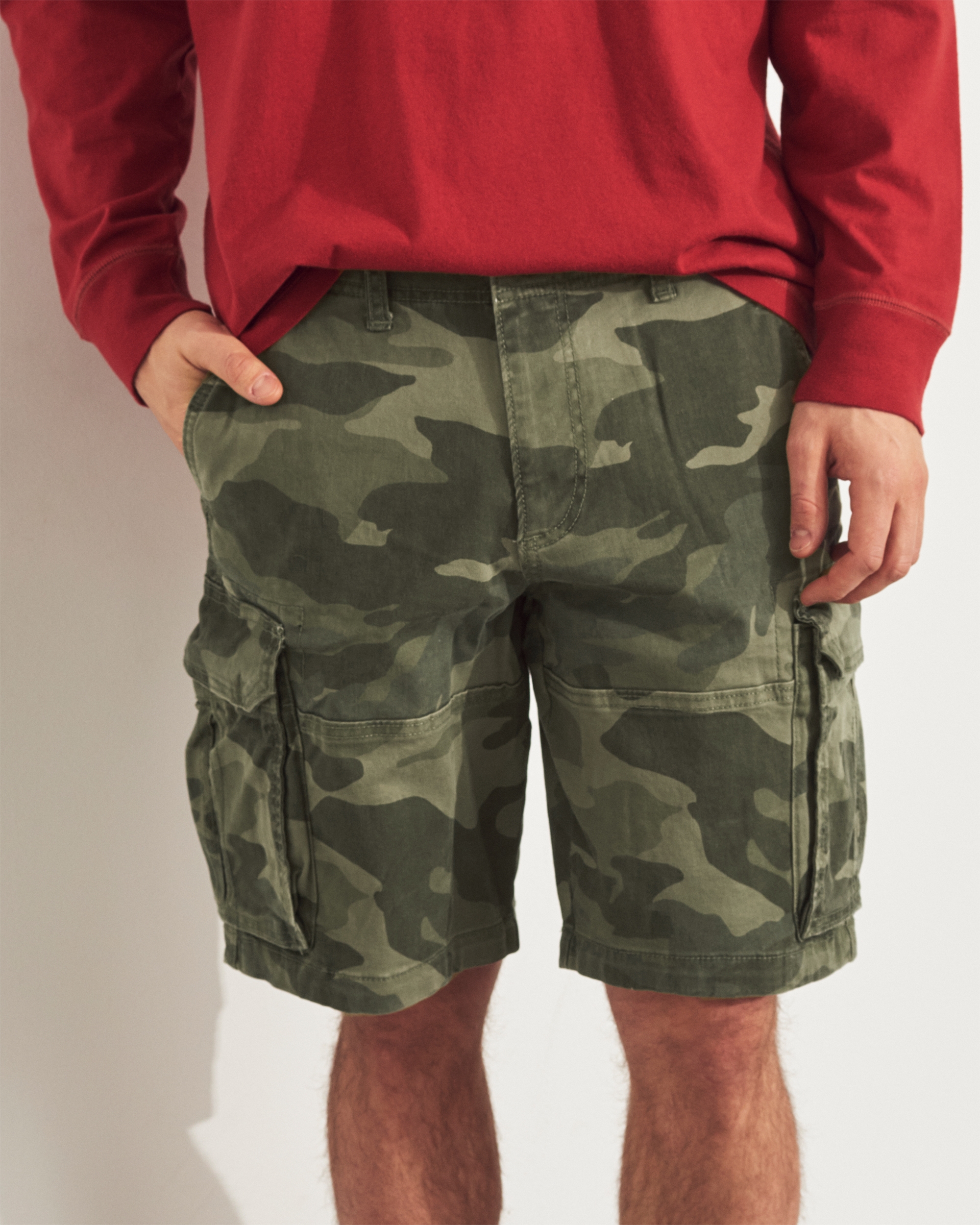 iron co camo cargo shorts