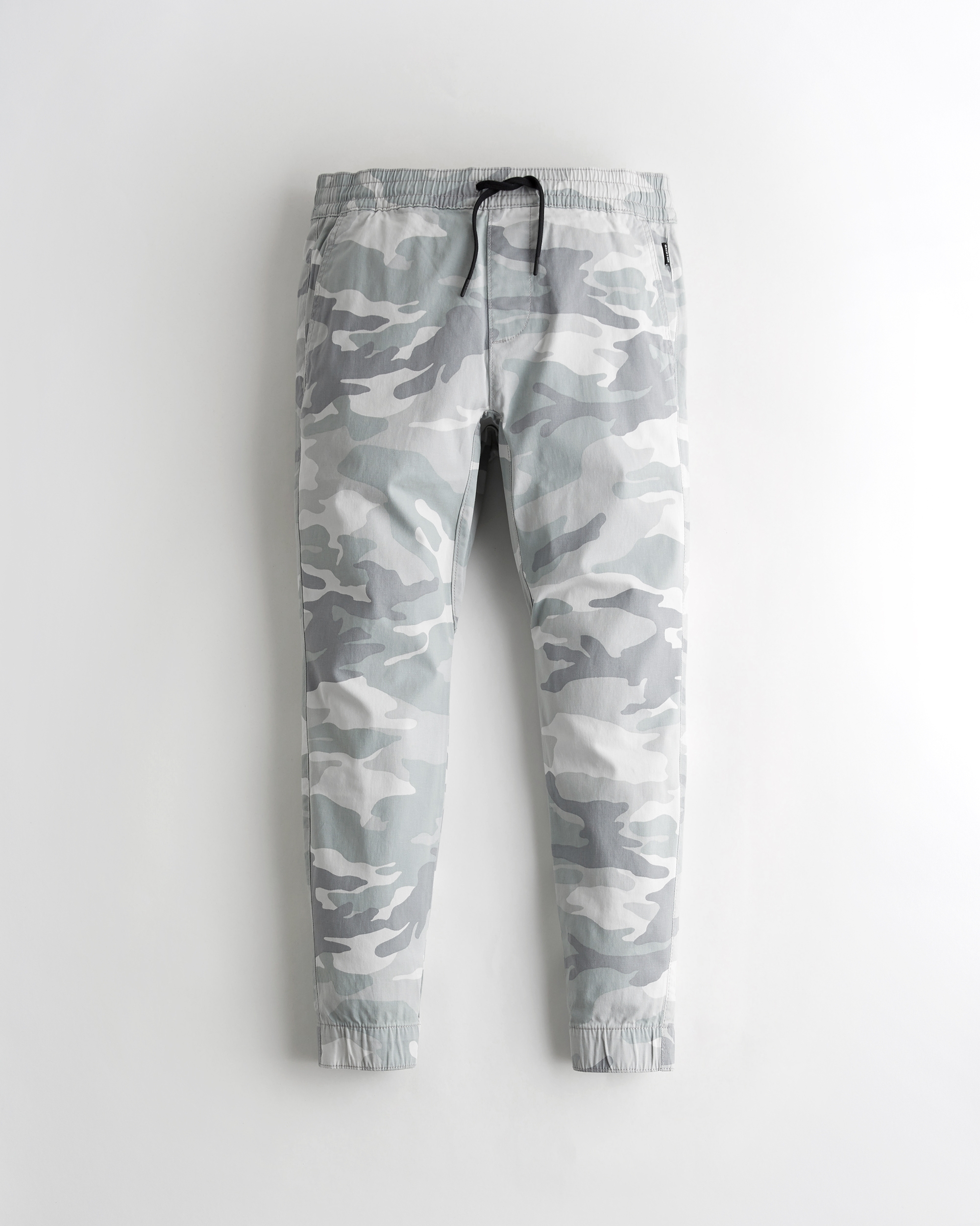 hollister joggers black
