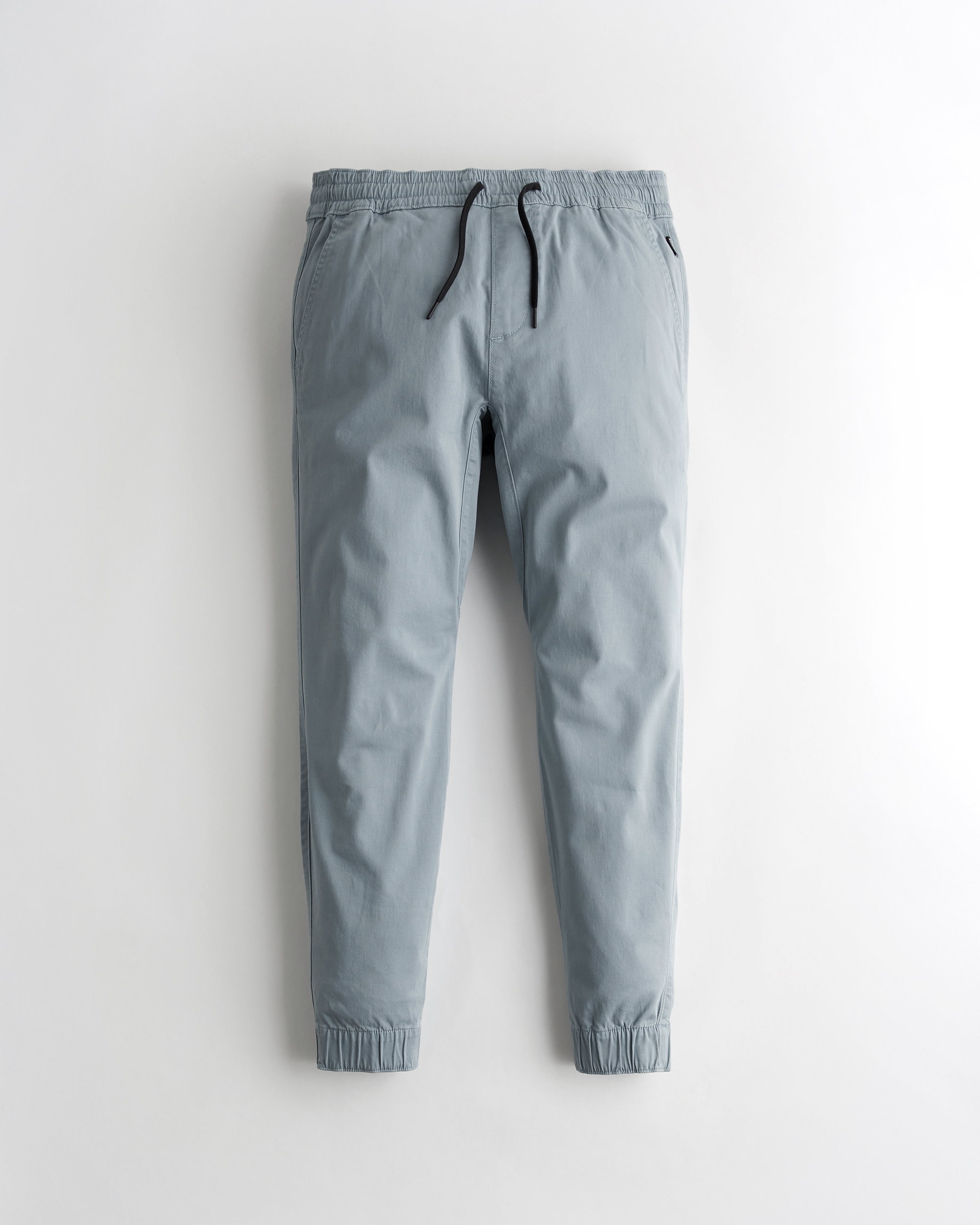 hollister denim joggers