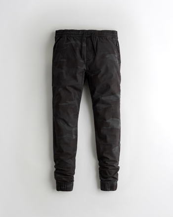 hollister stacked skinny jogger pants