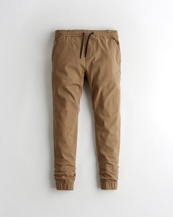 hollister stacked skinny jogger pants