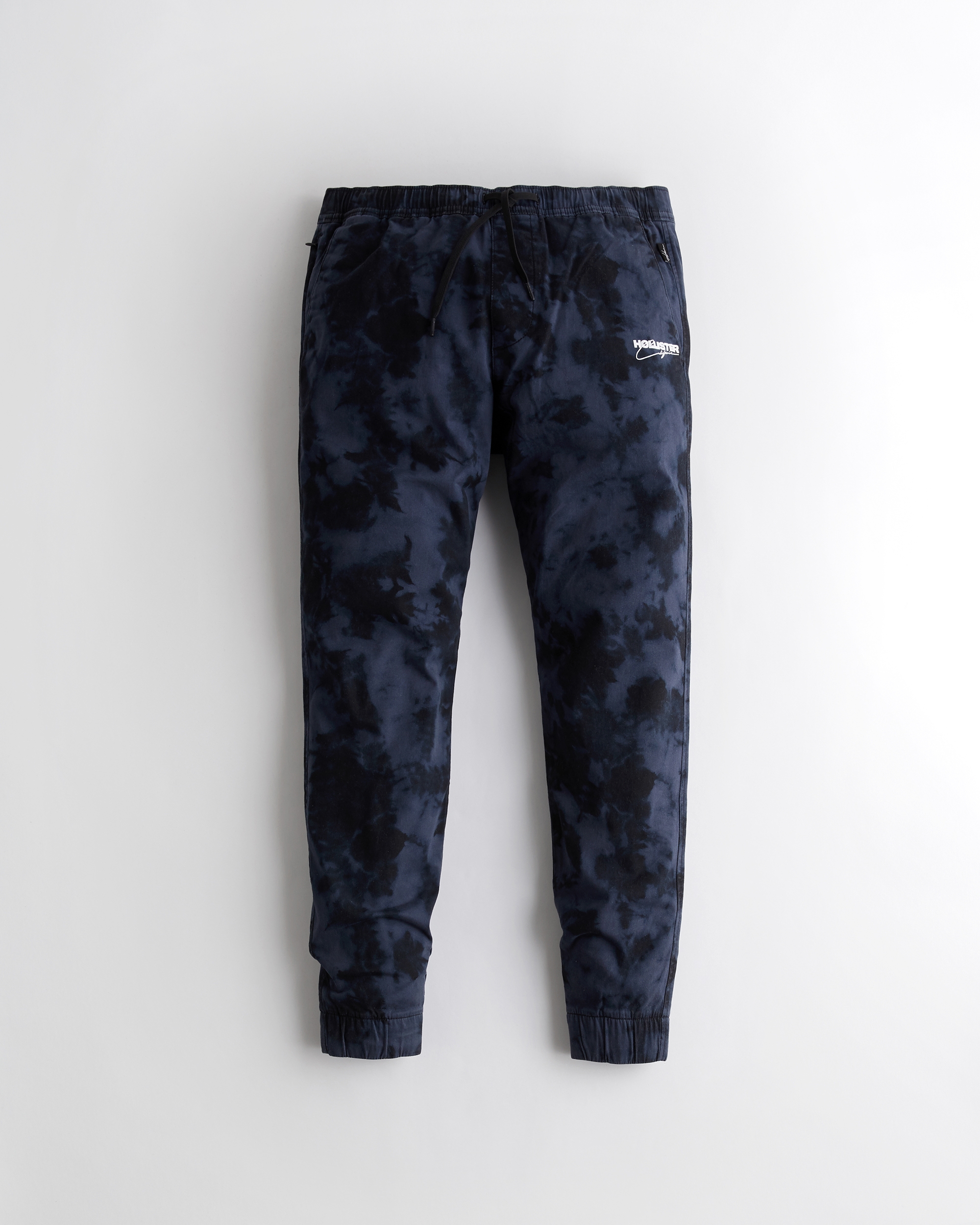 black hollister joggers