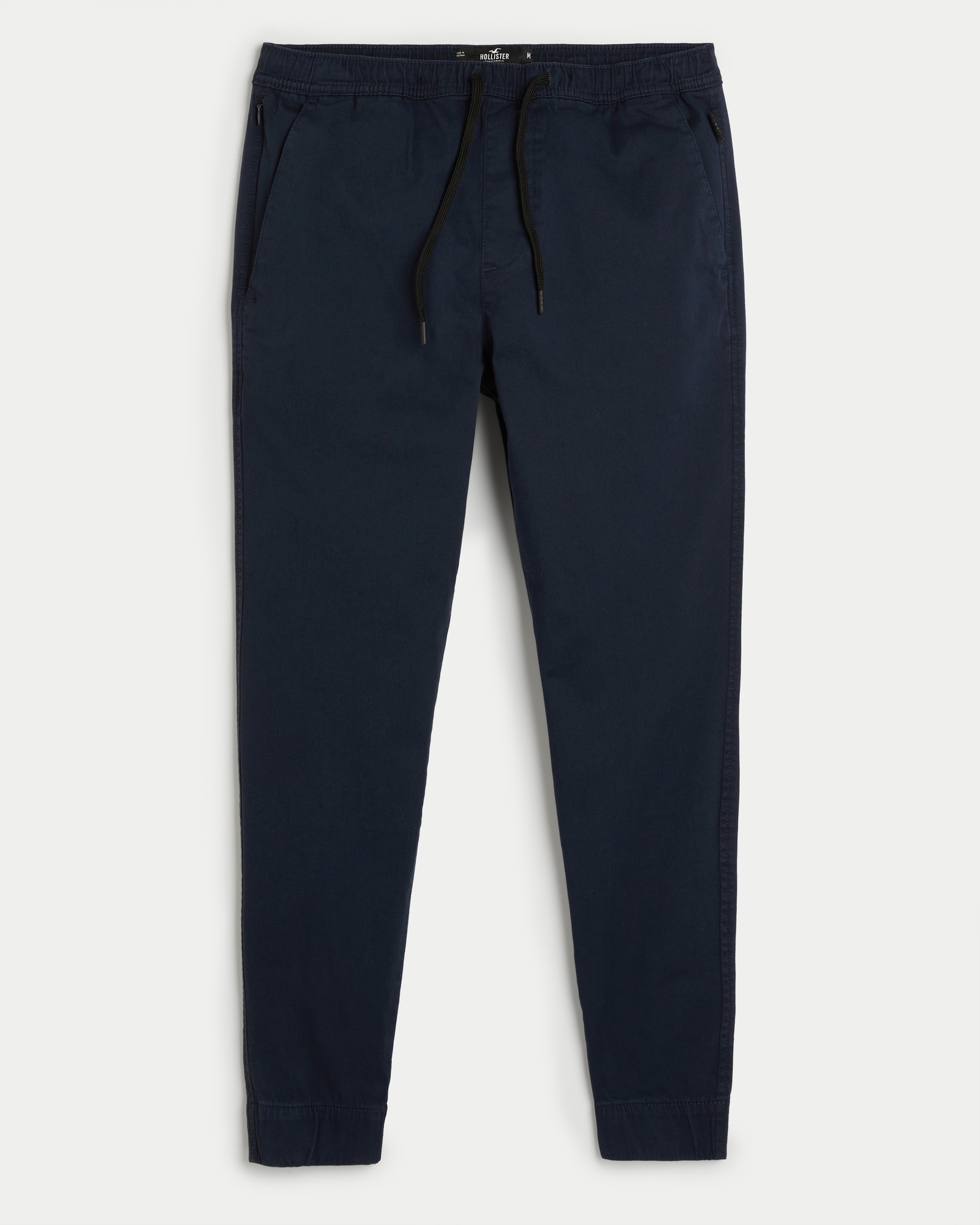 Hollister Sweatpants Size Medium Gray Blue Joggers Drawstring