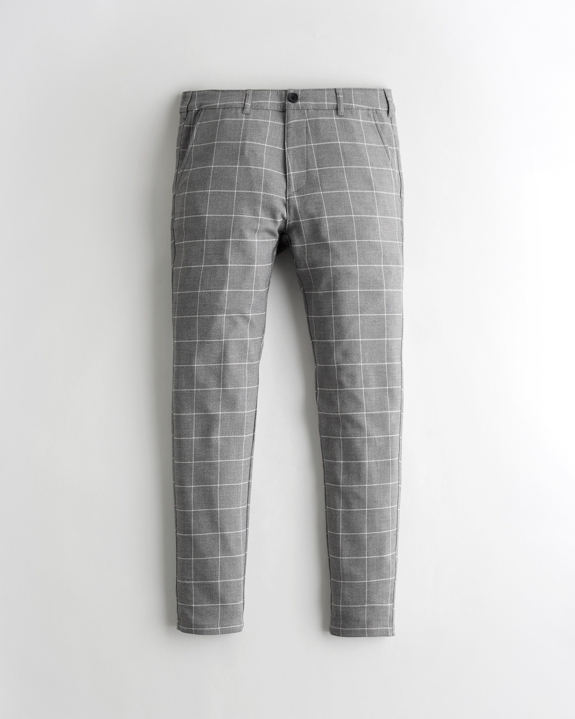 hollister tartan trousers