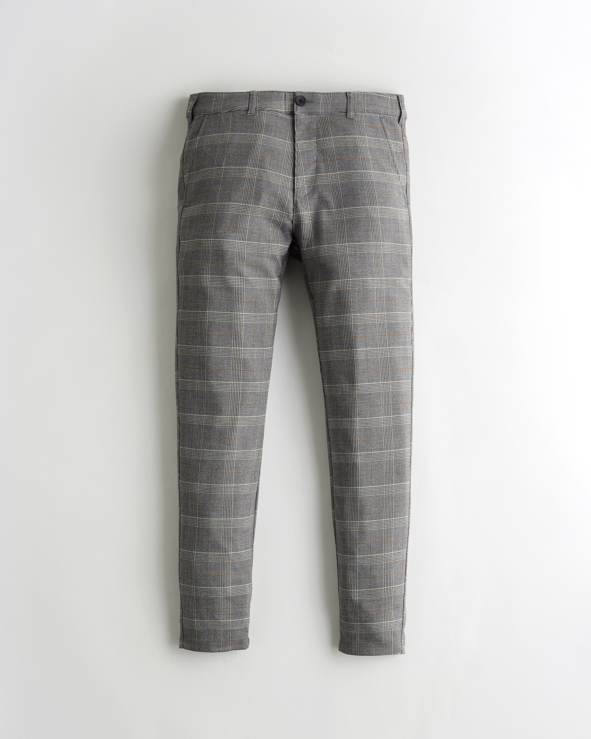 hollister prince of wales check skinny pant