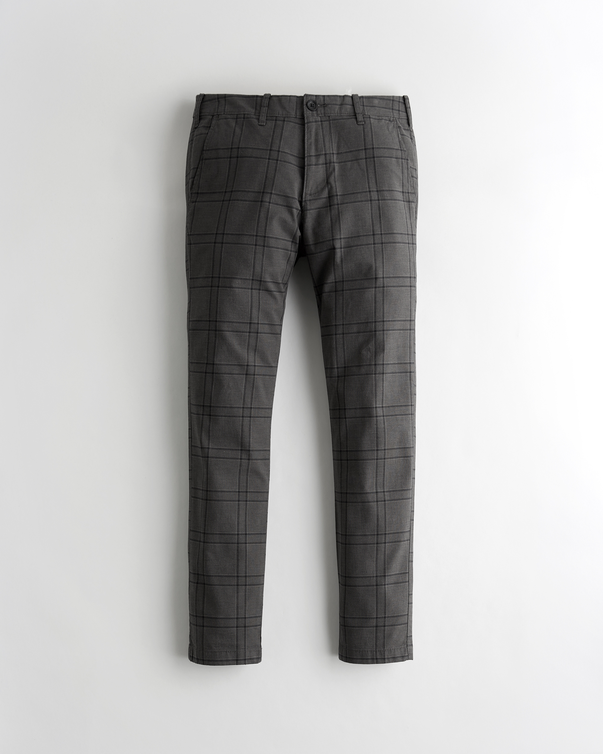 plaid hollister pants