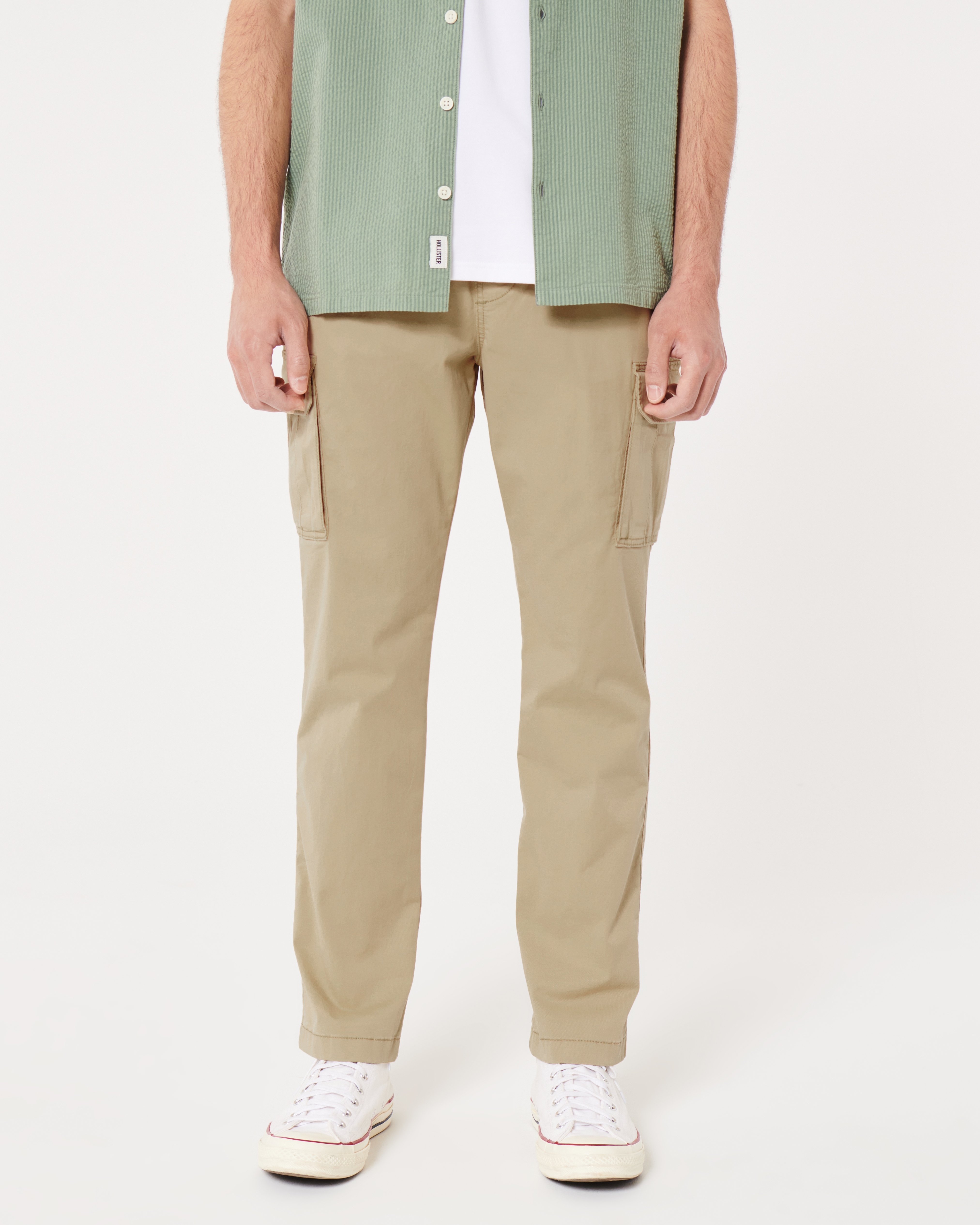 Men s Slim Cargo Pull On Pants Men s Sale HollisterCo