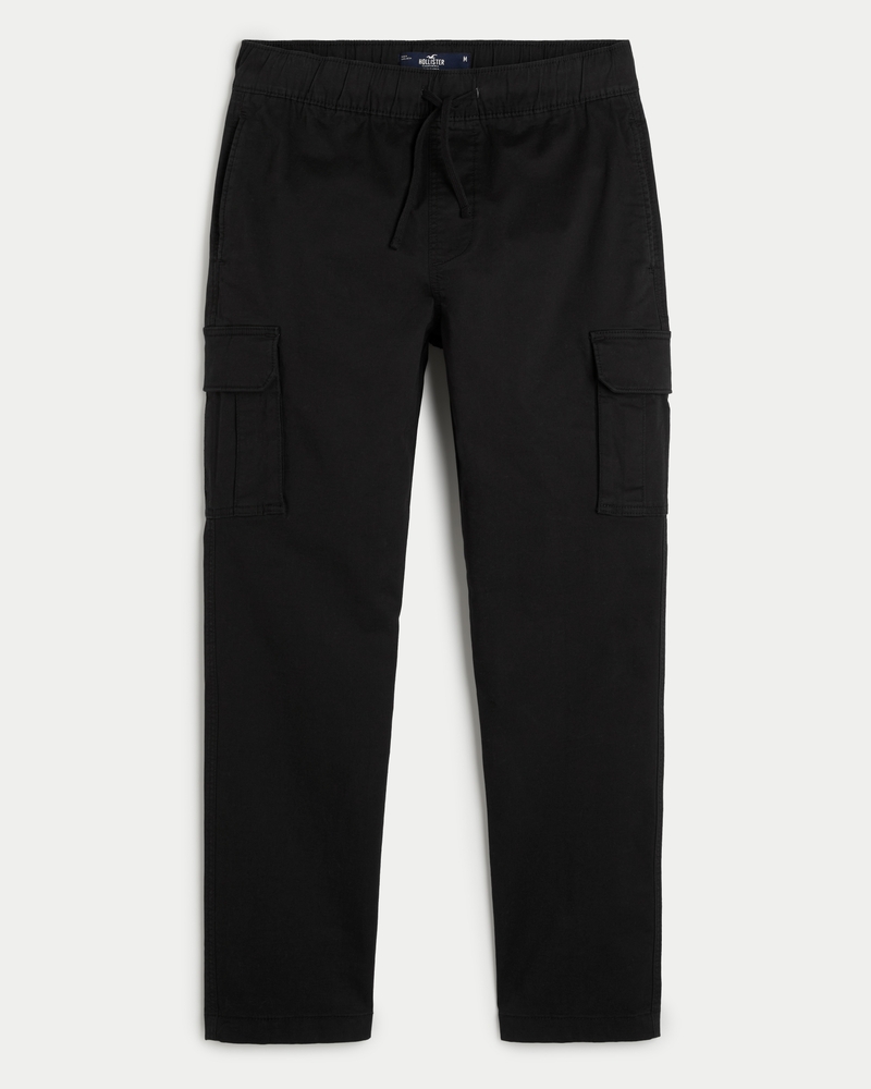 Slim Straight Pull-On Cargo Pants