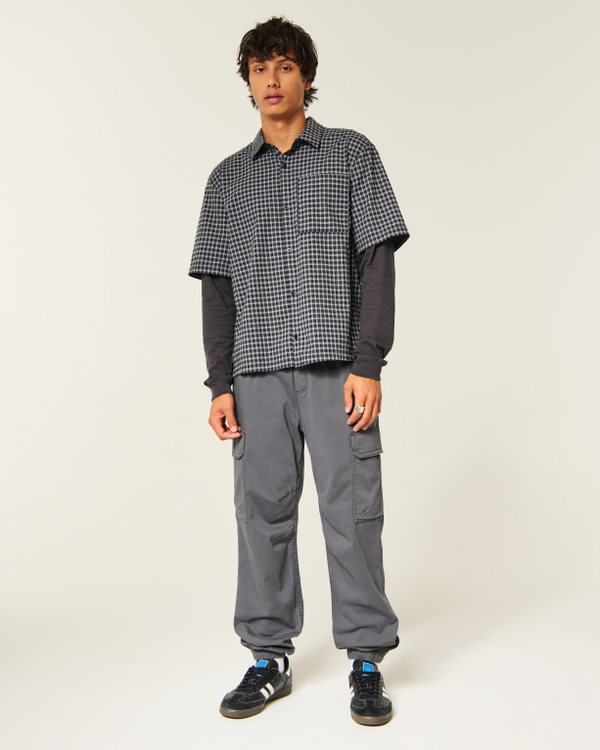 Loose Cargo Joggers, Dark Grey view 1
