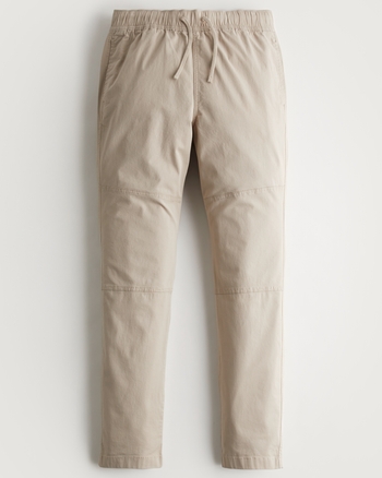 Crop slim pants hollister top