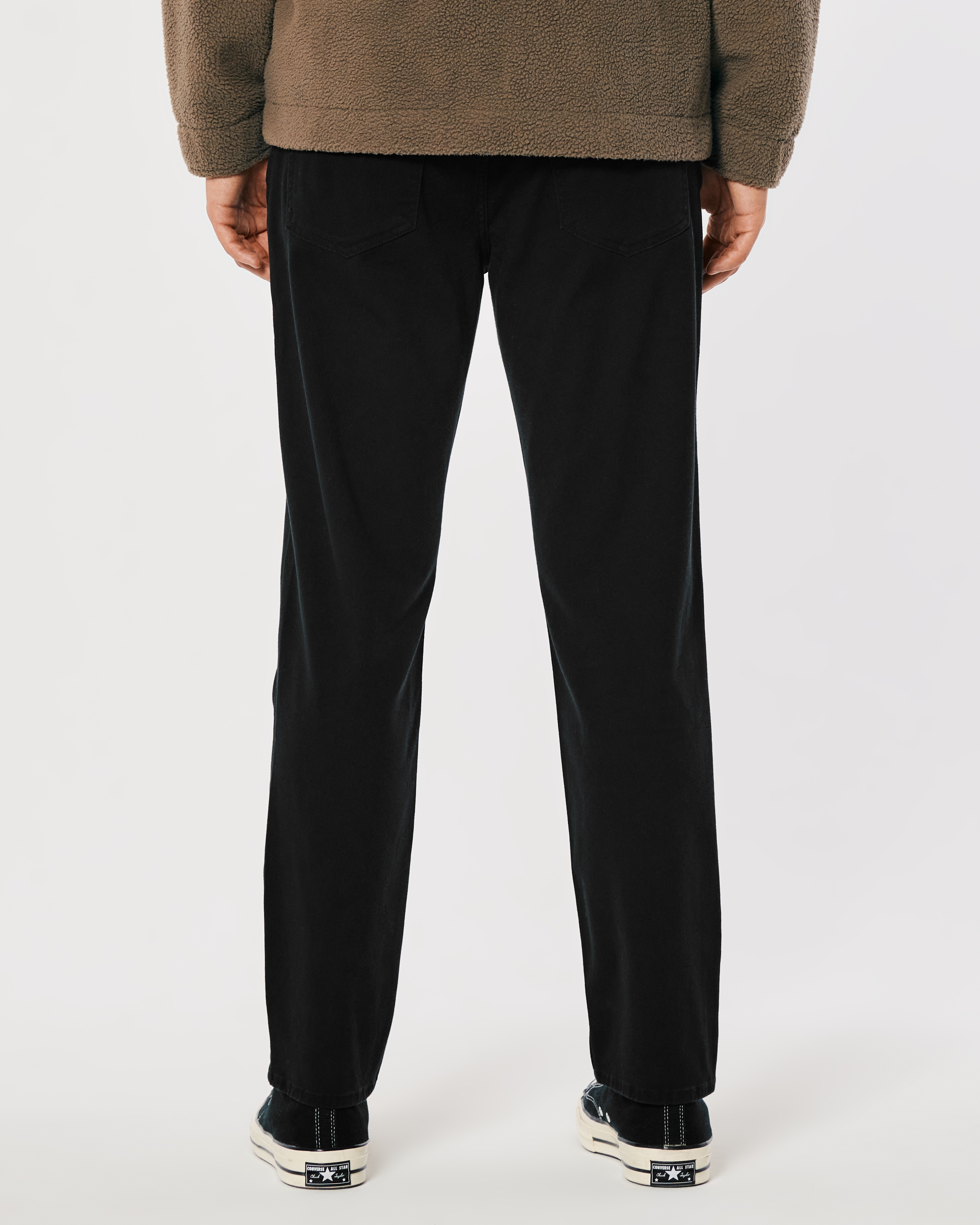 Hollister Co. HEAVYWEIGHT STRAIGHT SWEATPANTS - Tracksuit bottoms