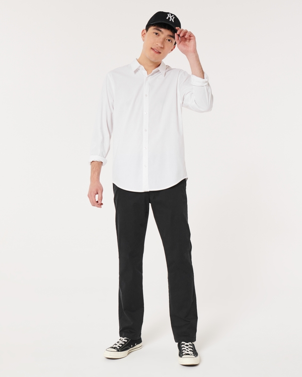 Slim Straight Chino Pants