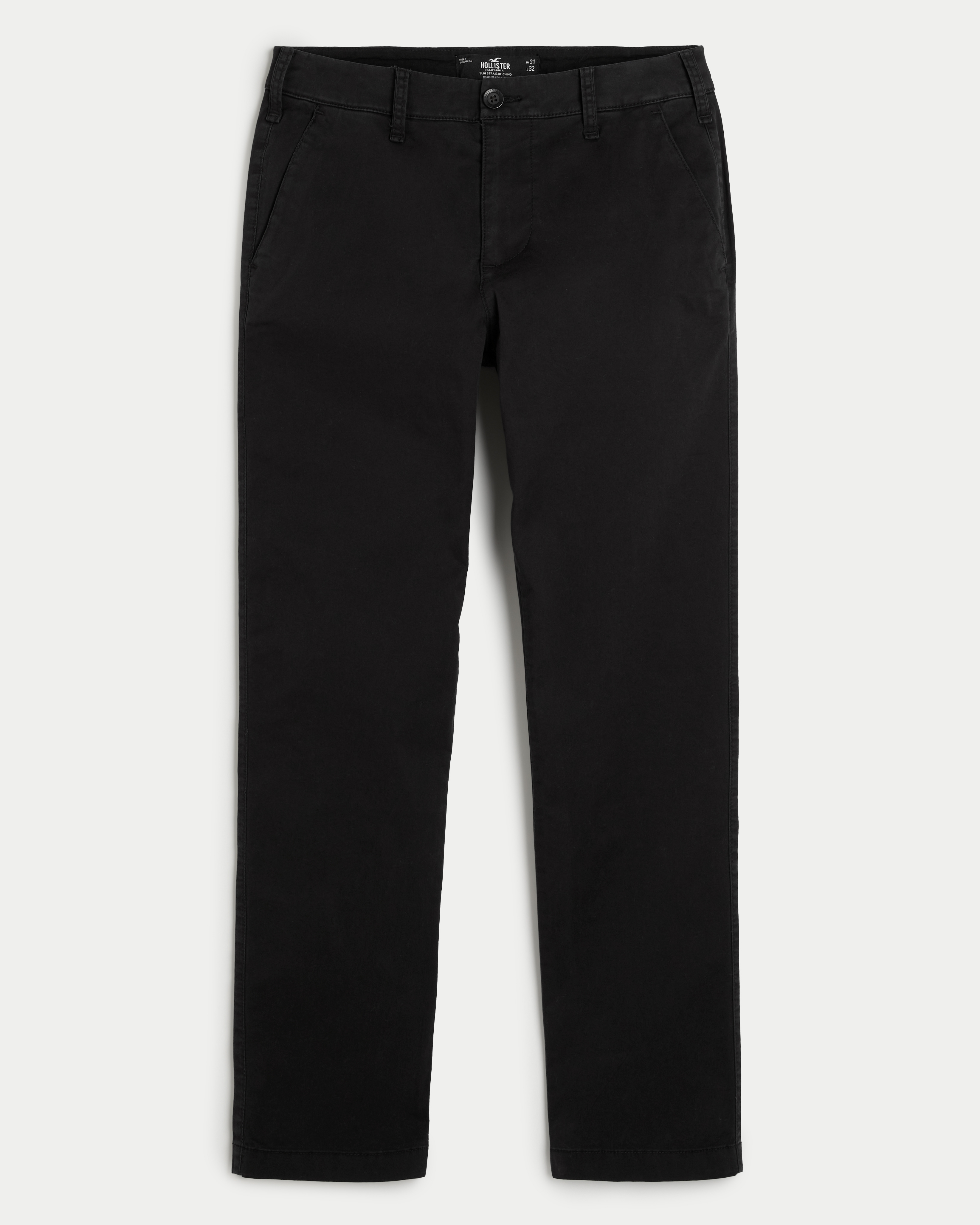 Slim Straight Chino Pants