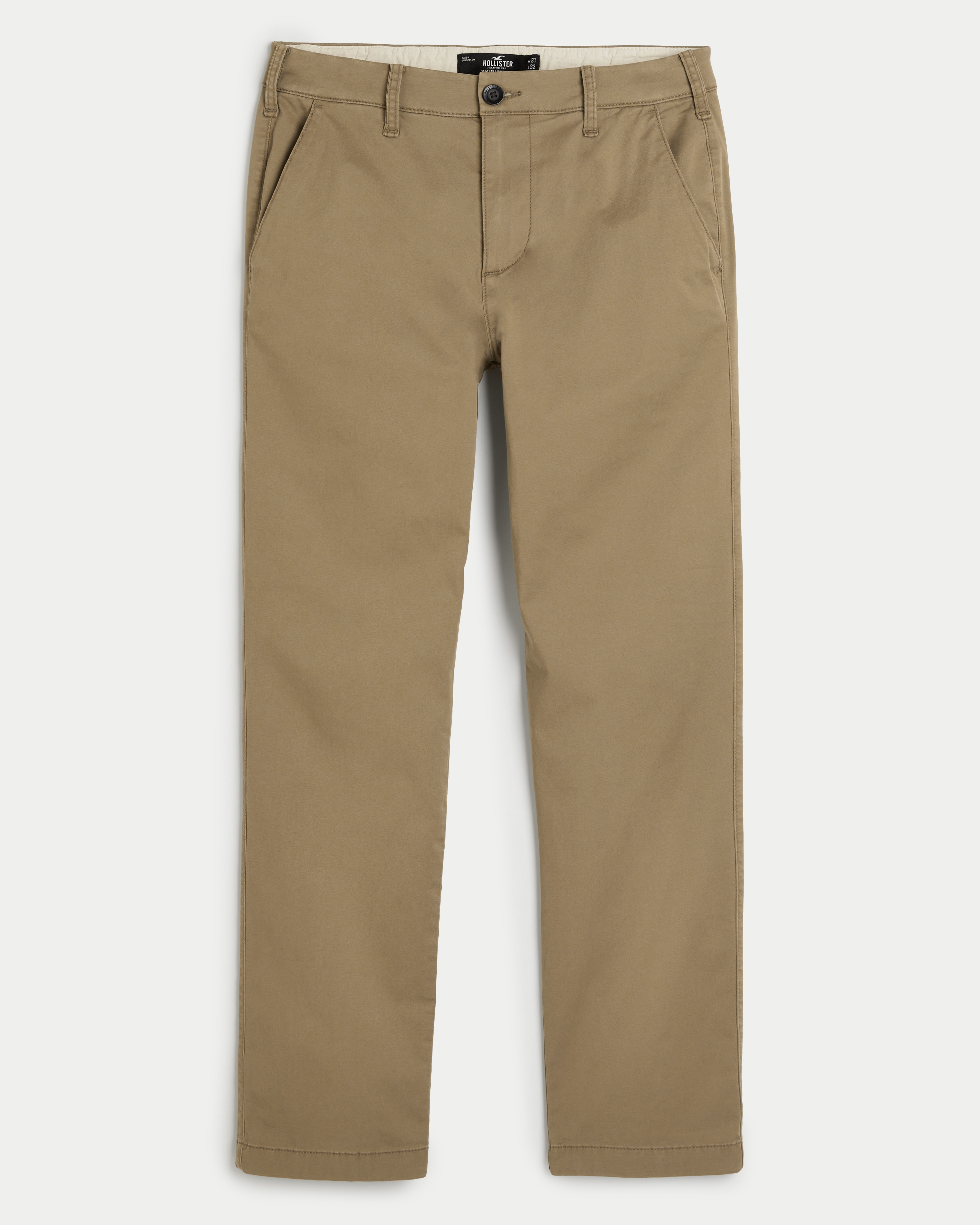 Slim Straight Chino Pants