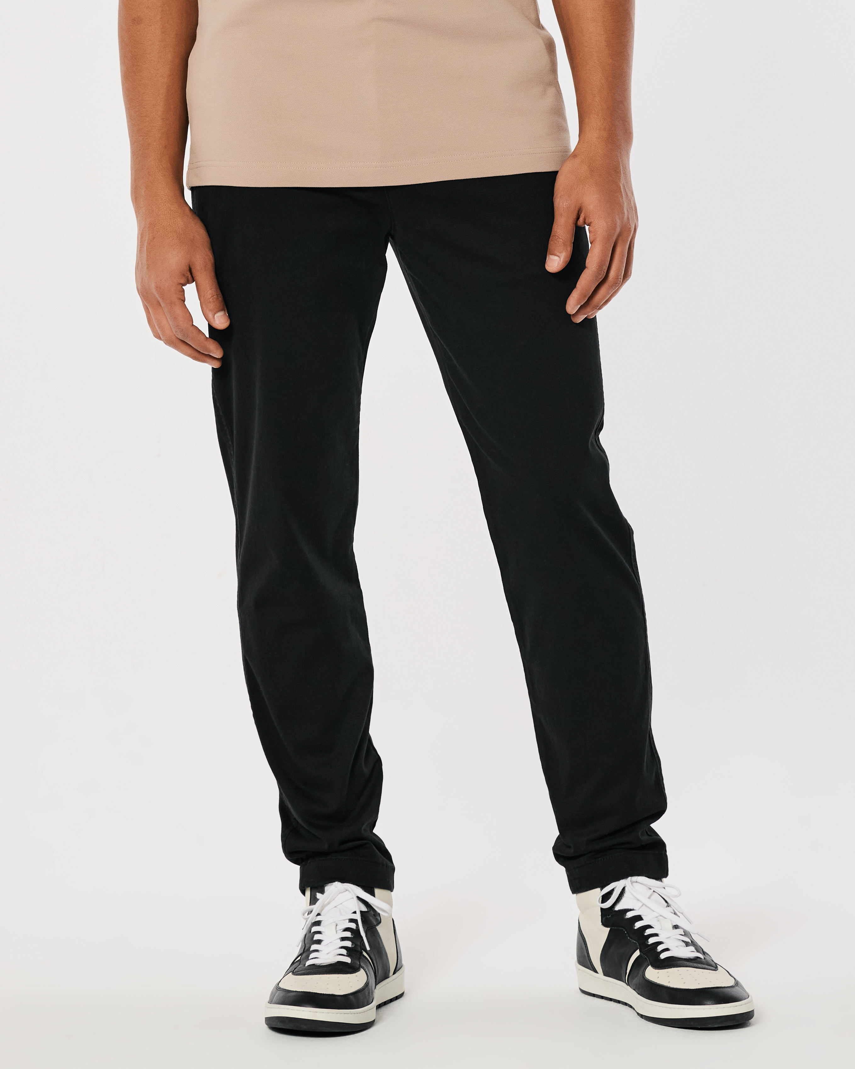 Hollister black chino sales pants