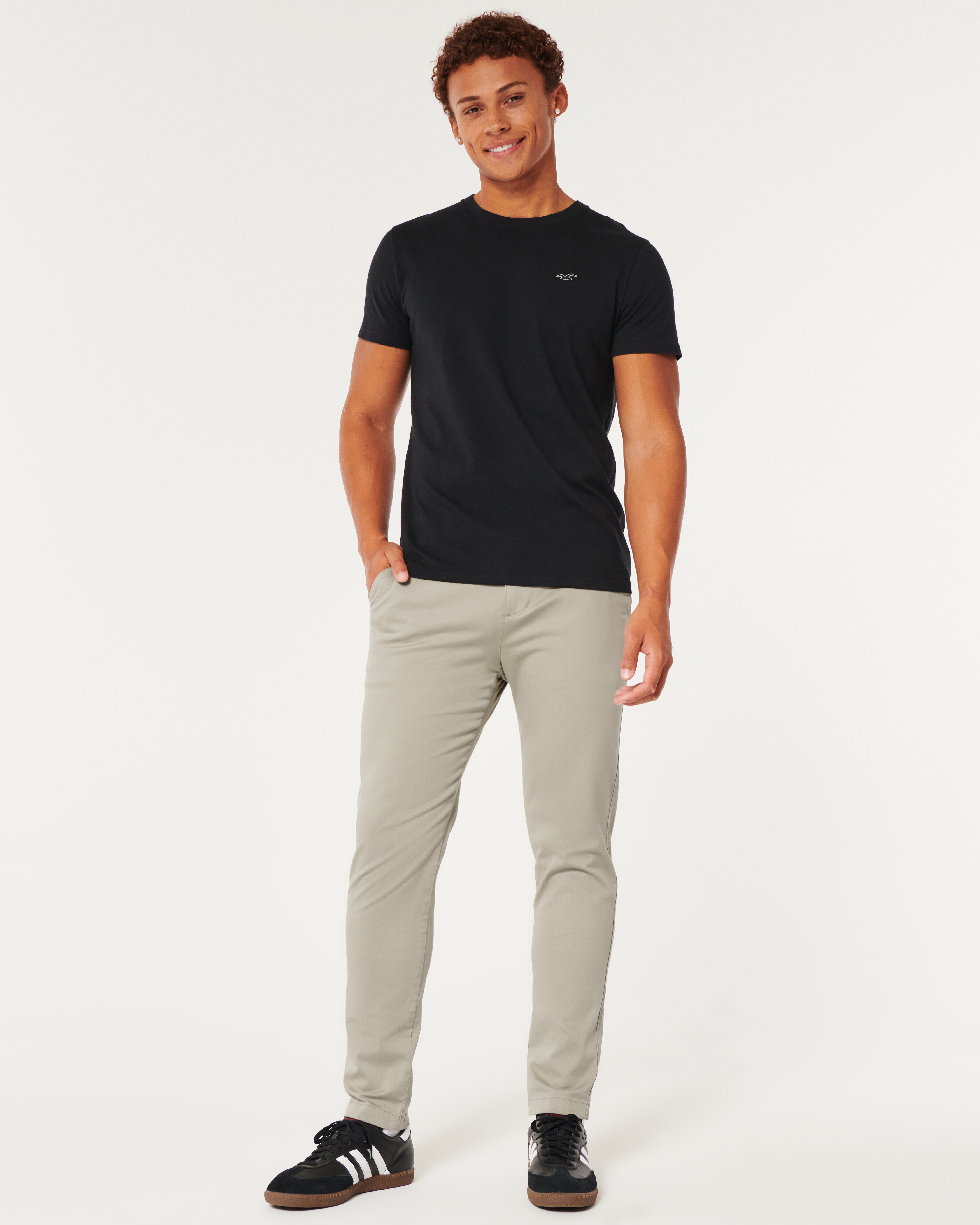 Hollister super hot sale skinny chino