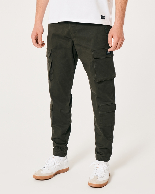 Twill 4-Pocket Cargo Joggers view 2