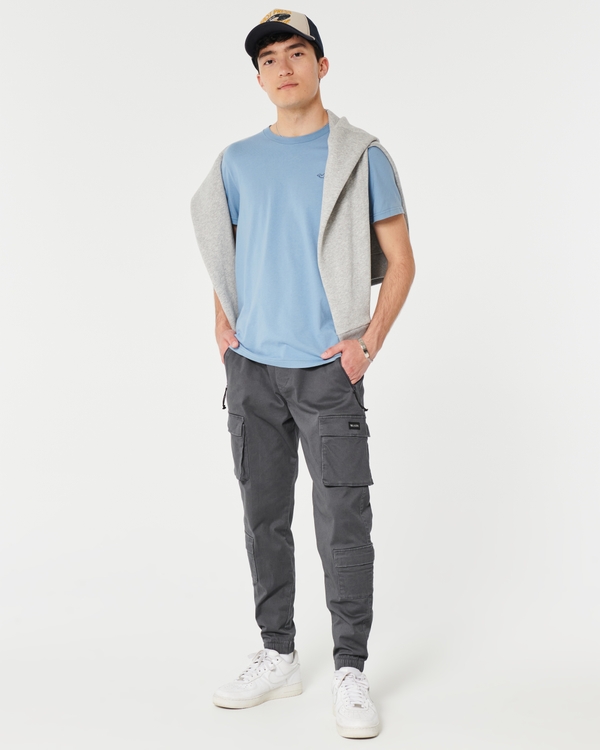 Twill 4-Pocket Cargo Joggers