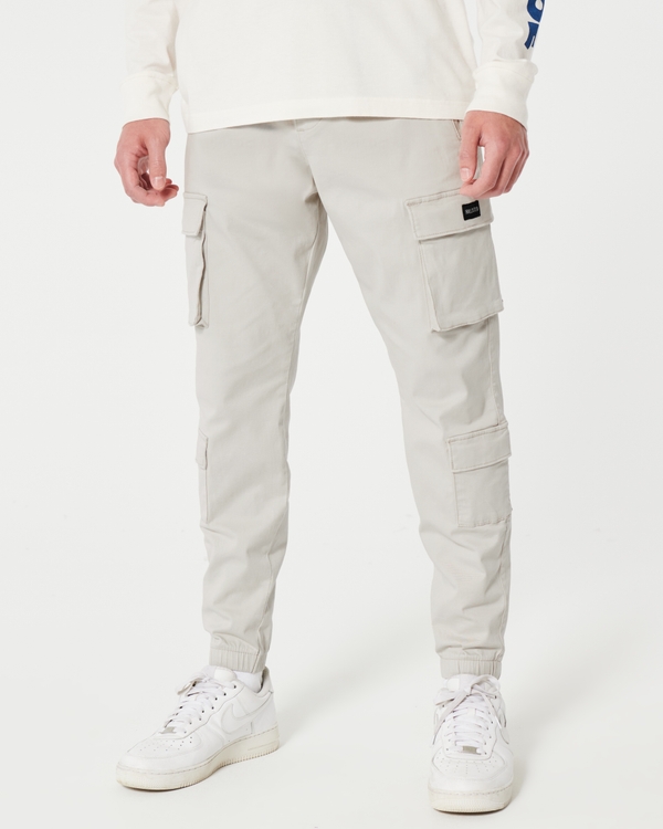 Twill 4-Pocket Cargo Joggers view 2