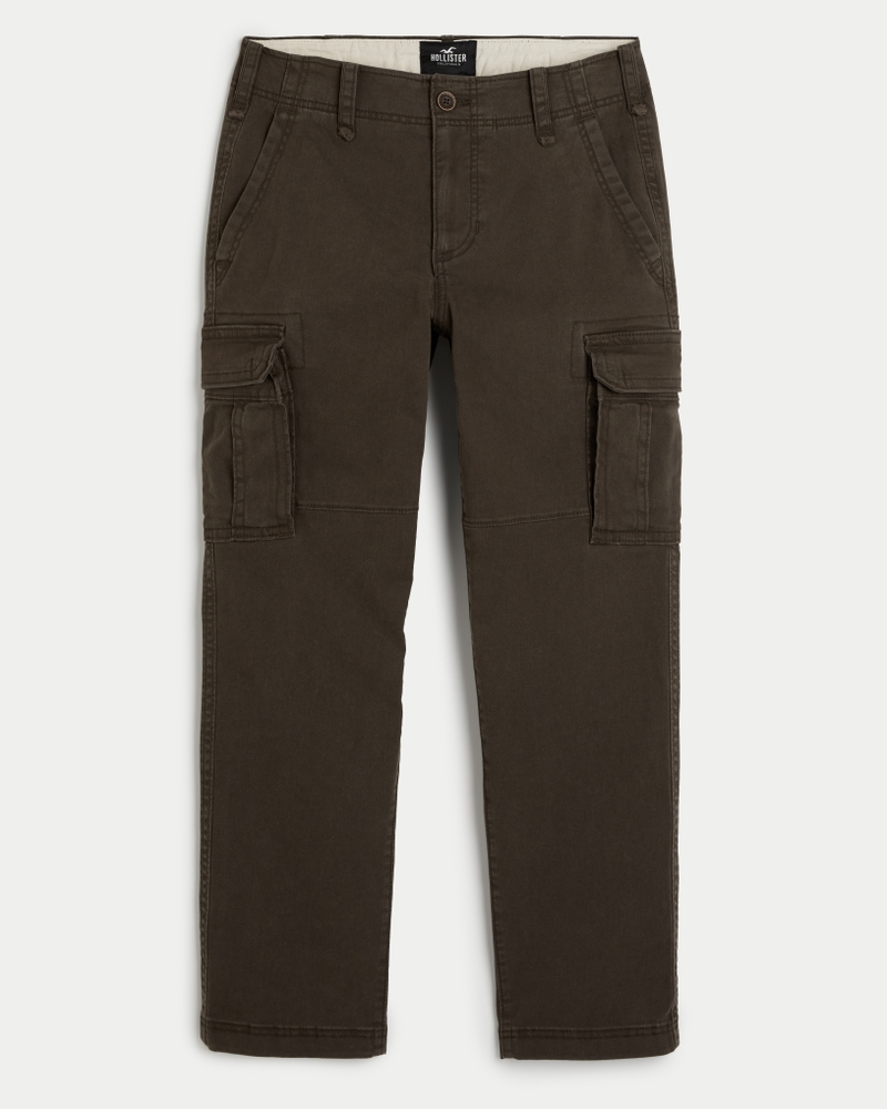 Men s Slim Straight Cargo Pants Men s Clearance HollisterCo