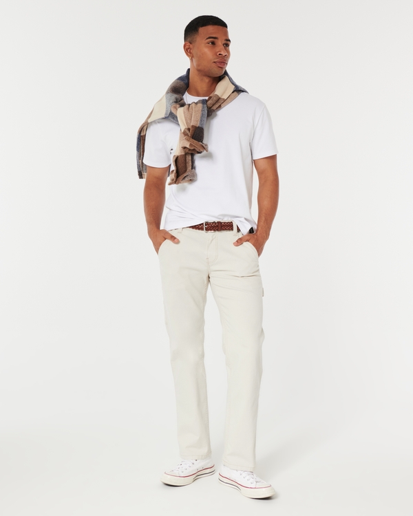 Hollister epic flex slim straight chino pants online