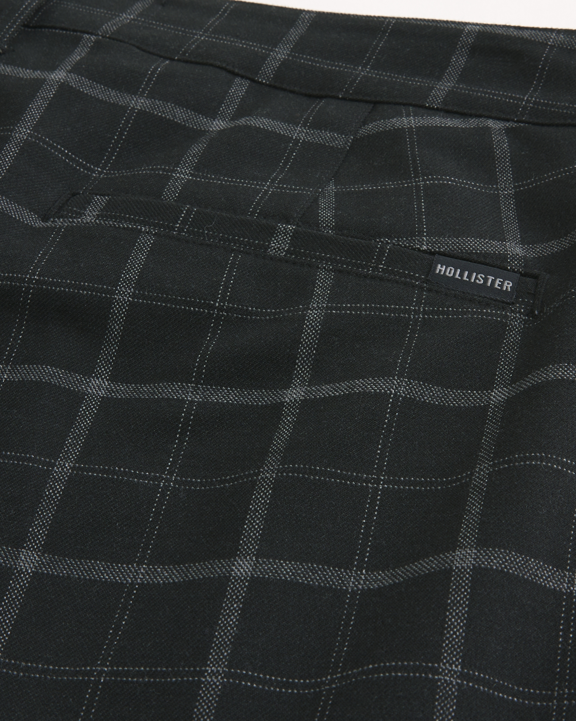 Hollister plaid clearance trousers