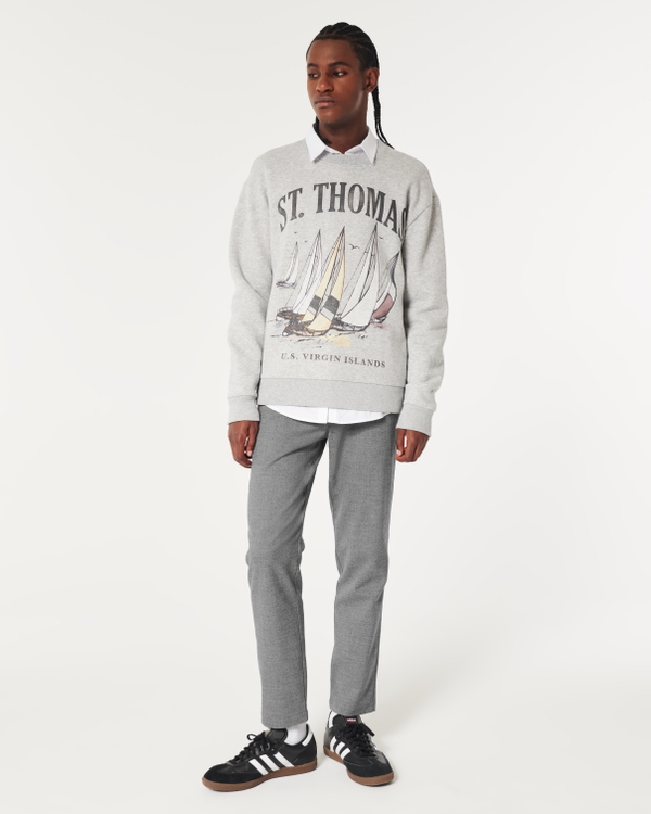 Slim Pants, Heather Grey