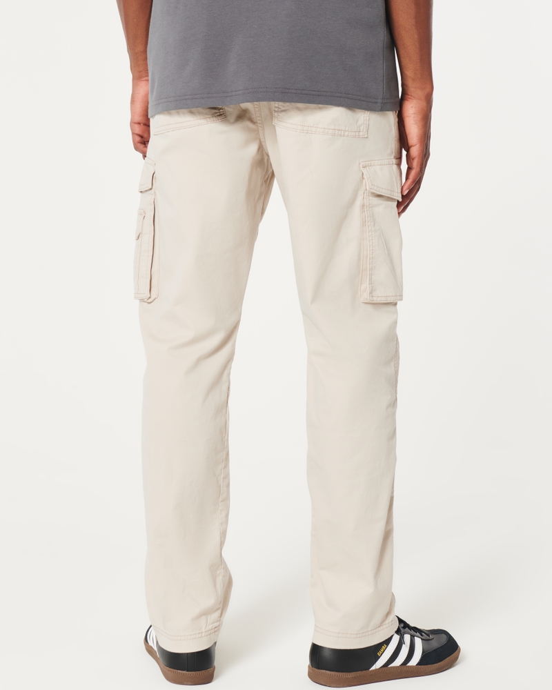 Slim Straight Cargo Pants