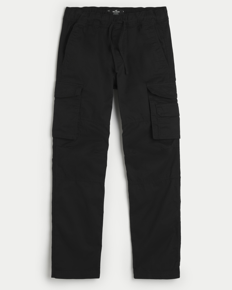 Slim Straight Pull-On 4-Pocket Cargo Pants