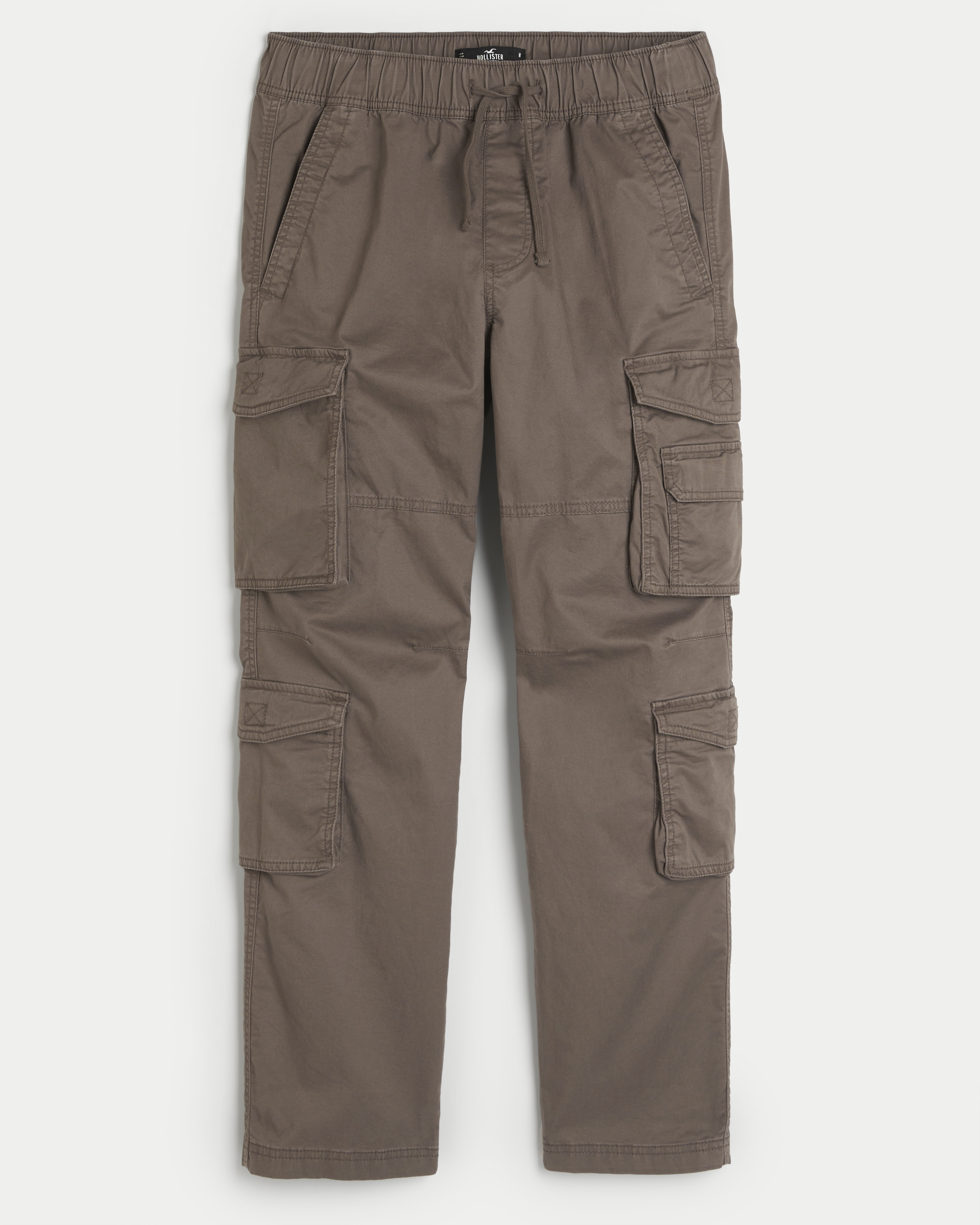 Slim Straight Cargo Pants